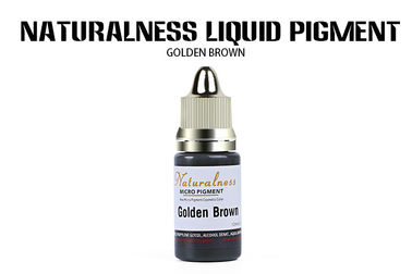 브라운 황금 유기 영원한 메이크업은 자연 액체 잉크 안료를 색칠합니다